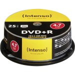 Intenso 4111154 DVD+R 4.7 GB 25 ks vreteno; 4111154 - Intenso DVD+R 4,7GB 16x, 25ks