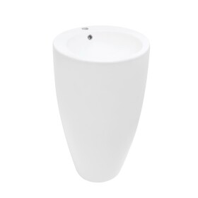 Voľne stojace umývadlo SAT Fusion 85x50 cm otvor pre batériu uprostred SATFUS8550 SATFUS8550