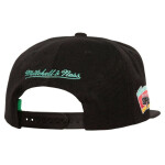 Mitchell & Ness NBA San Antonio Spurs Triple Play Snapback Cap HS8578-SASBLCK OSFM