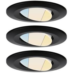 Paulmann 93096 Calla WhiteSwitch LED vstavané svetlo LED 15 W čierna (matná); 93096