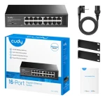 Cudy GS1016 / Switch / 16x RJ45 / 1000Mbps / Rack mount (GS1016)