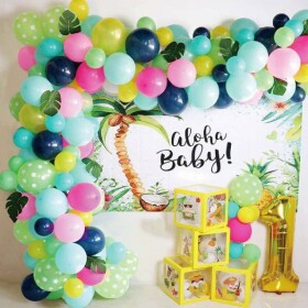 Balóniková girlanda Aloha párty 154 ks - Cakesicq - Cakesicq