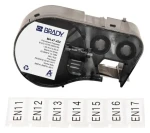 BRADY Polyesterové štítky biele / Štítky do tlačiarne / Polyester / 25,4 x 12,7 mm / 480 ks (M4-47-422)