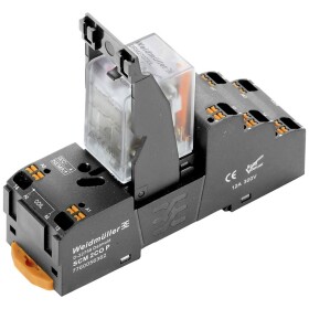 Weidmüller DRMKITP 24VAC 2CO LD reléový modul, 24 V/AC, 10 A, 2 prepínacie, 10 ks; 2576070000