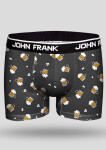 Pánske boxerky John Frank JFBD245 černá