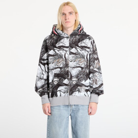 Mikina A BATHING APE Tree Edge Camo Shark Relaxed Fit Full Zip Hoodie UNISEX White L