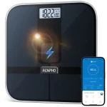 Renpho Elis Solar 2 čierna / Osobná váha / LED displej / Bluetooth / WiFi / 180 kg (PEU-R-A020-BK)