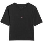 Dámske tričko 4F F2971 dark black 4FWAW25TTSHF2971 20S XL