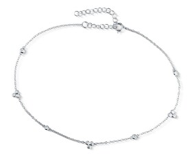 JVD Strieborný náramok s čírymi zirkónmi SVLB0331XK4BI25