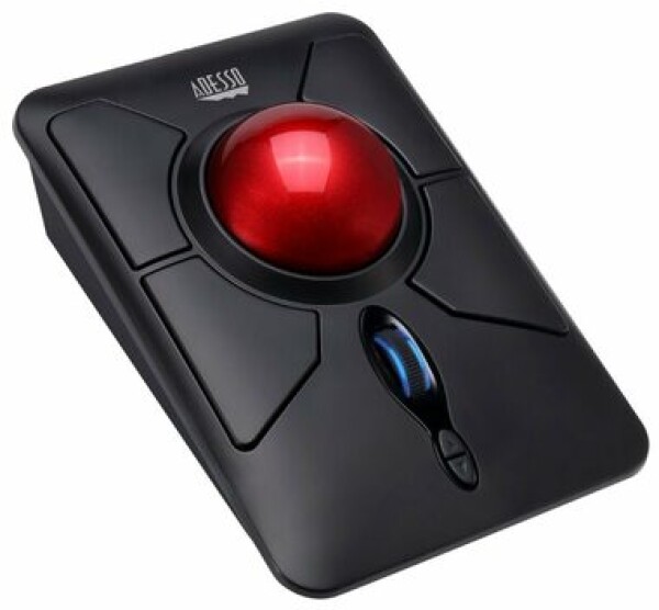 Adesso iMouse T50 čierna / bezdrôtová trackball myš / optická / 2.0" trackball / 4800DPI / 7 tlačidiel / 2.4GHz (iMouse T50)