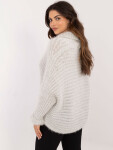 Dámsky sveter TW SW BI 25002.88P Light grey - FPrice one size světle šedá