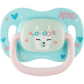 Canpol babies B Cumlík silikónový symetrický Exotic Animals 6 - 18 m 1 ks Lama