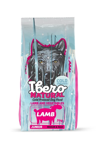 Ibero Cold Press Dog Junior Medium/Large Lamb