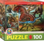 EUROGRAPHICS Puzzle Mäsožraví dinosaury