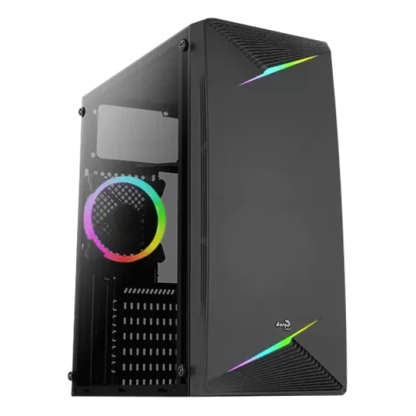 AeroCool Talon čierna / PC skriňa / ATX / 1x USB 3.0 / 2x USB 2.0 / Bez zdroja / priehľadná bočnica (AEROPGSTALON-A-BK-V1)