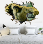 Veselá Stena Samolepka Nahnevaný Hulk z Avengers