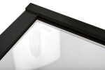 REA/S - Sprchová kabína Hugo Black 80x90 KPL-45221