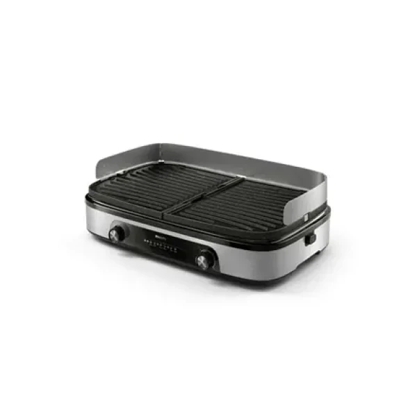 Philips 5000 series HD6222/90 čierno-strieborná / Kontaktný gril / 2400W (HD6222/90)