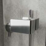 REA/S - Sprchové dvere Atlas 80 Chrome vľavo KPL-K4662