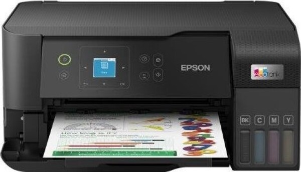 EPSON EcoTank L3560 čierna / Atramentová multifunkcia / A4 / 20ppm / 4800x1200dpi / tlač amp; skenovanie amp; kop. / USBamp;Wi-Fi (C11CK58403)