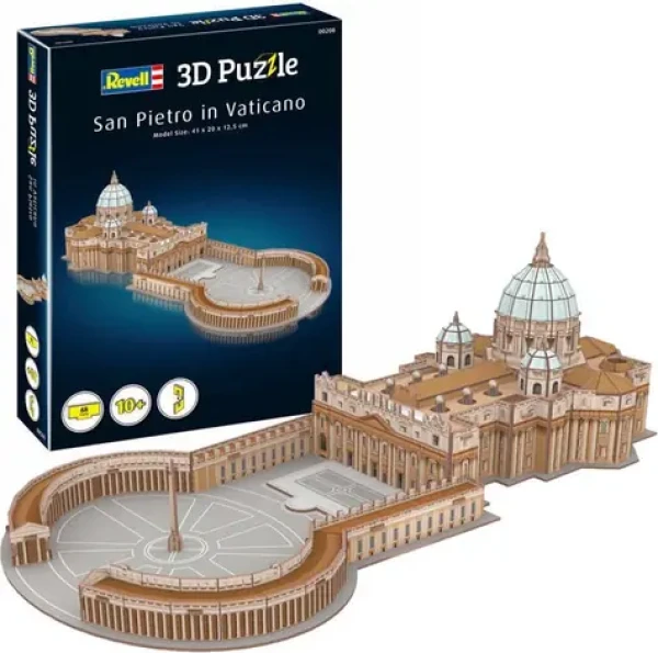 Revell 3D puzzle Bazilika svätého Petra /68 dielikov/ od 10 rokov