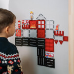 Mamido Mamido Dlaždice Magnetická tapeta na stenu Prémiový Teplý Kameň MT107