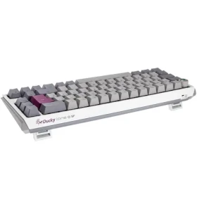 Ducky One 3 Cherry MX-Red šedá / herná klávesnica / podsvietená / mechanická / drôtová USB-C / DE (DKON2167ST-RDEPDMIWHHC1)