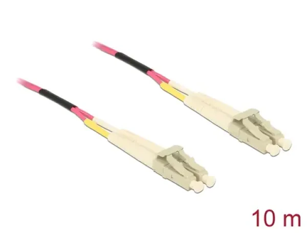DeLock optický kábel LC-LC / Optický kábel / Multimode OM4 / 10 m (84644)