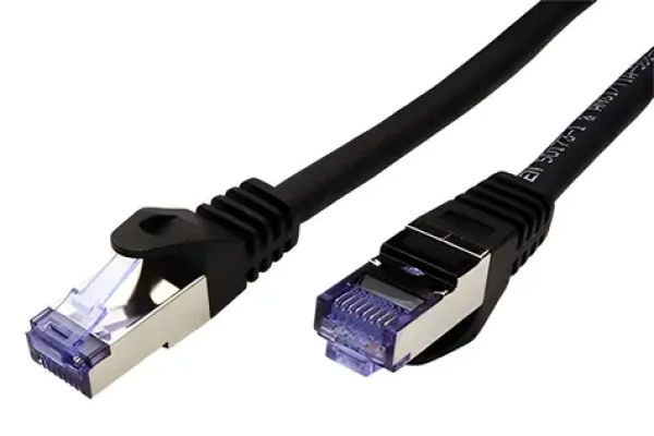 Roline Cat6a S/FTP čierna / Patch kábel / Component Level / 2 m / LSOH (21.15.2852)