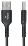 StarTech kábel USB-A na USB-C čierna / 2 m / 480 Mbps / Rýchle nabíjanie (USB2AC2MNC)