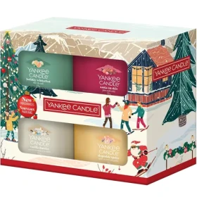 Yankee Candle darčeková sada 4 sklenených votívnych sviečok 2025 (5038581167343)