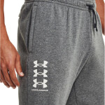 Pánske športové nohavice Rival Fleece 3Logo Jogger 1357131 012 Under Armour