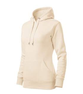 Mikina s kapucňou almond XL