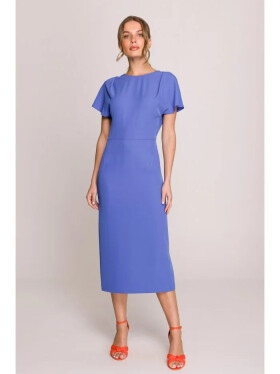 Šaty typu „pencil“ S398 kráľovská modrá – Stylove M