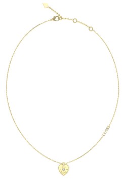 Guess Pôvabný pozlátený náhrdelník Guess Amore JUBN05056JWYGT/U