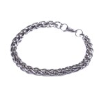 Marc Malone Štýlový oceľový náramok pre mužov MCGB5059S 21 cm