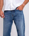 Carhartt WIP Newel Pant Blue marble used wash 32