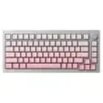 Akko MonsGeek M1W SP ružová/biela / herná klavesnica / RGB / V3 Piano Pre spínač - strieborná / ANSI (US) (6975351383307)