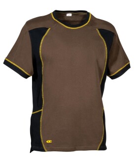 Pracovné tričko Cofra Zuera Farba: Hnedá, Veľkosť: 3XL (V598_0_03_3XL)