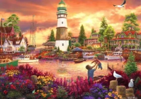 GRAFIKA Puzzle Láska nadnáša