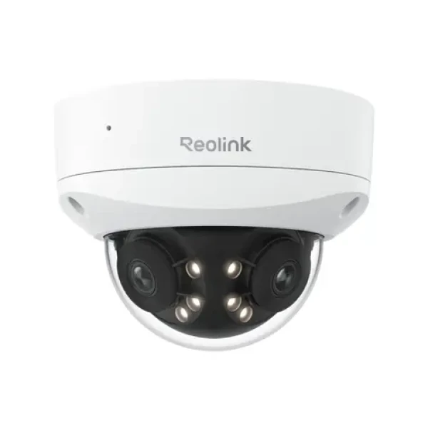 Reolink Duo Series P737-A / Vonkajšia IP kamera / 8MP / PoE / 180 ° duálny objektív / farebné nočné videnie / IP67 / IK10 (DUO-P737)