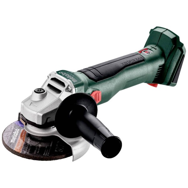 Metabo W 18 L BL 9-125 602374850 akumulátorová úhlová brúska 125 mm bez kefiek, bez akumulátoru, bez nabíjačky 18 V; 602374850