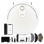 Sencor SRV 4550WH biela / robotický vysávač / vysávanie mopovanie / 28W / 59dB / 2600mAh (8590669360031)