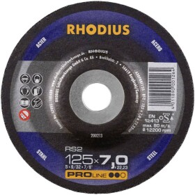 Rhodius 200184 RS2 brúsny kotúč lomený Priemer 115 mm Ø otvoru 22.23 mm ocel 1 ks; 200184