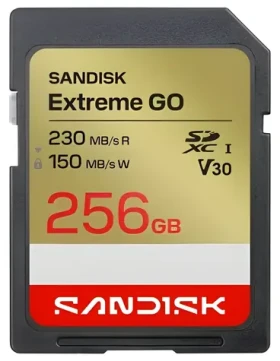SanDisk Extreme Go SDXC 256GB / Karta SDXC / čítanie 230 MB/s / zápis 150 MB/s (SDSDXGN-256G-GNCIN)
