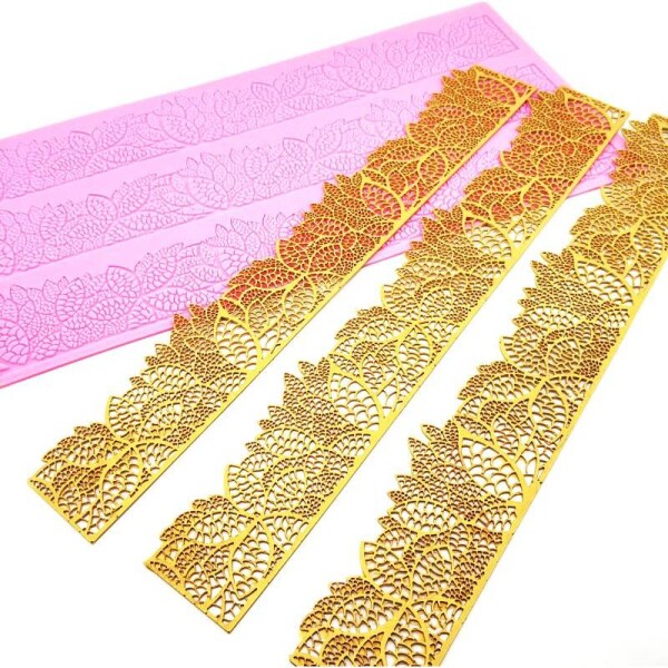 Silicone form for edible lace 39x19.5 cm - Cakesicq - Cakesicq