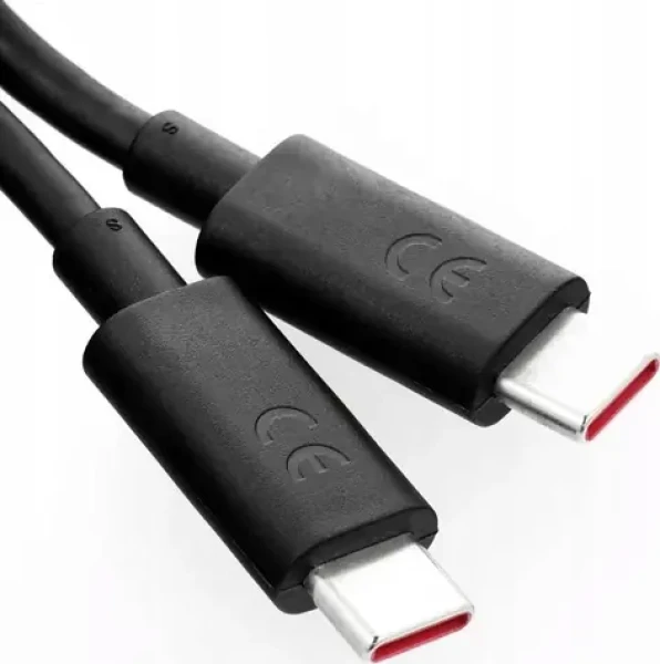 Motorola kábel USB-C(M) - USB-C(M) 1m čierna / Kábel USB-C / 1 m