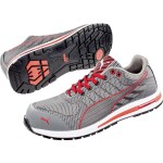 PUMA Xelerate Knit Low 643070-44 bezpečnostná obuv S1P Veľkosť topánok (EU): 44 sivá, červená 1 ks; 643070-44