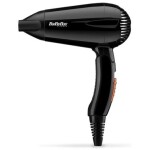 Babyliss 5344E Travel Dry 2000 čierna / Cestovný fén na vlasy / 2000 W / 2 teploty / 2 rýchlosti (5344E)