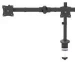StarTech Rotačný stolný držiak pre 3 monitory / Držiak monitora / VESA 75x75, 100x100 / 360° / do 24" / 8 kg/rameno (ARMTRIO)